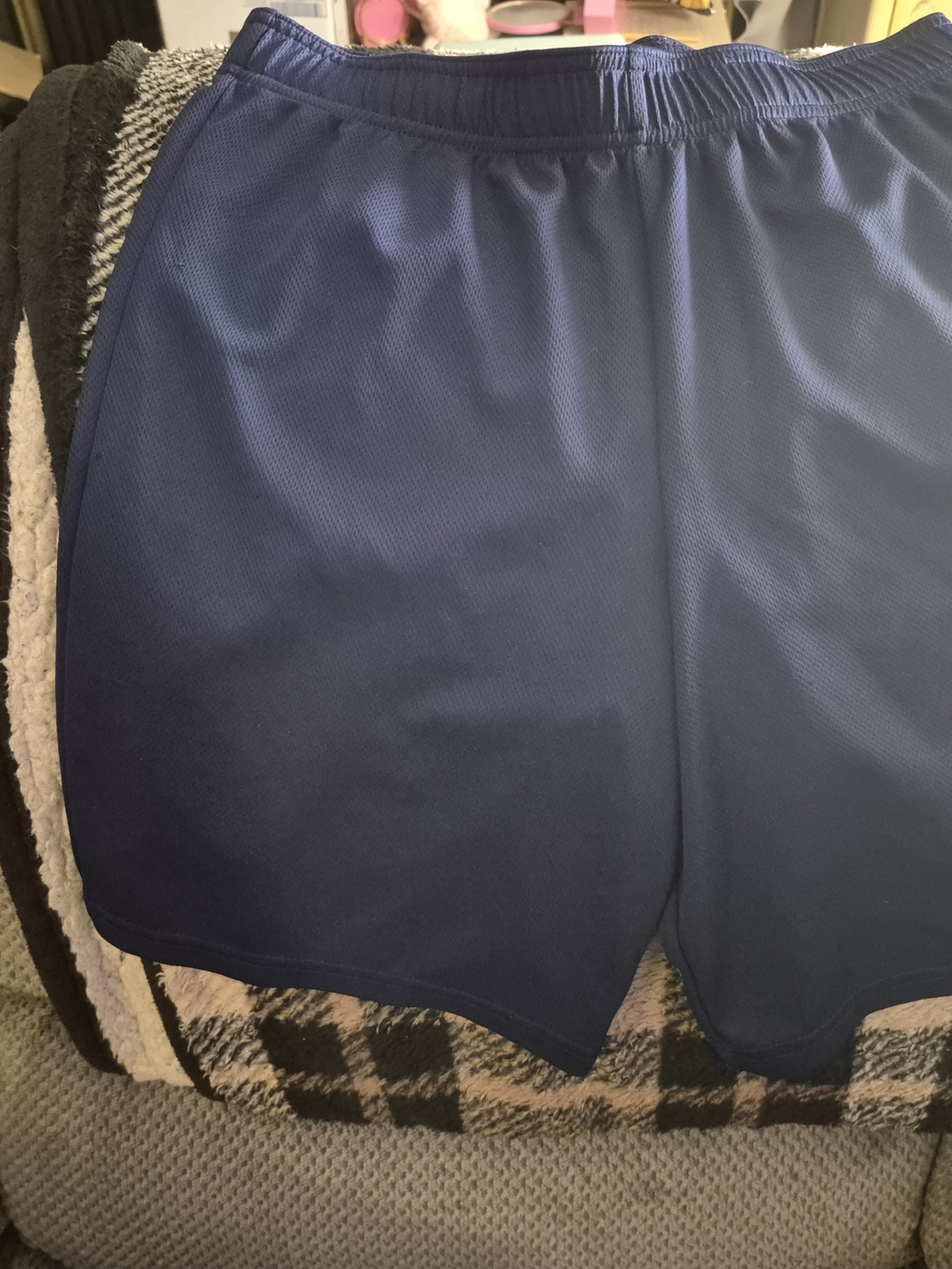 Carter's Solid Navy Athletic Shorts